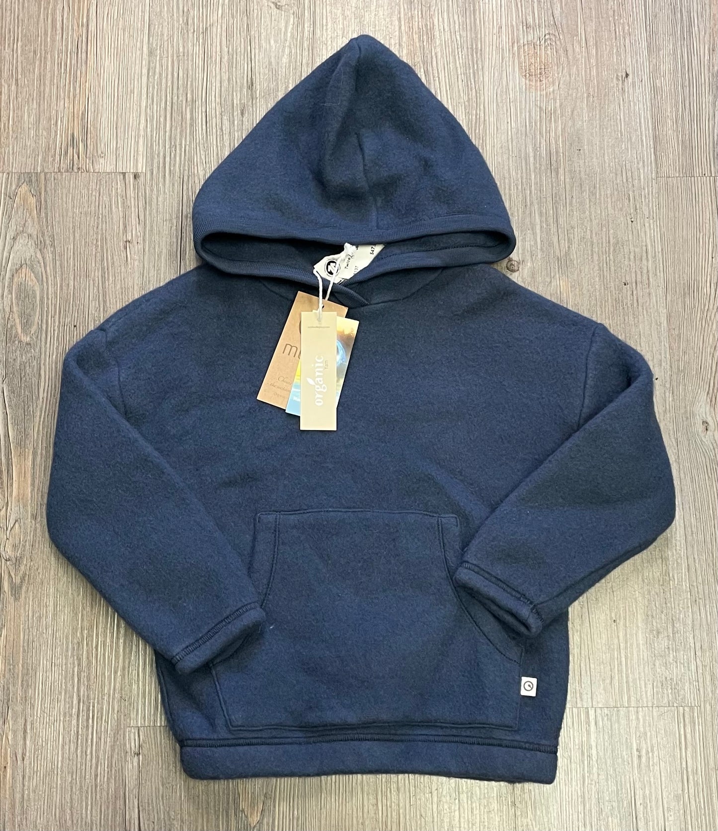 Blue Musli Wooly Fleece Hoodie, 5Y