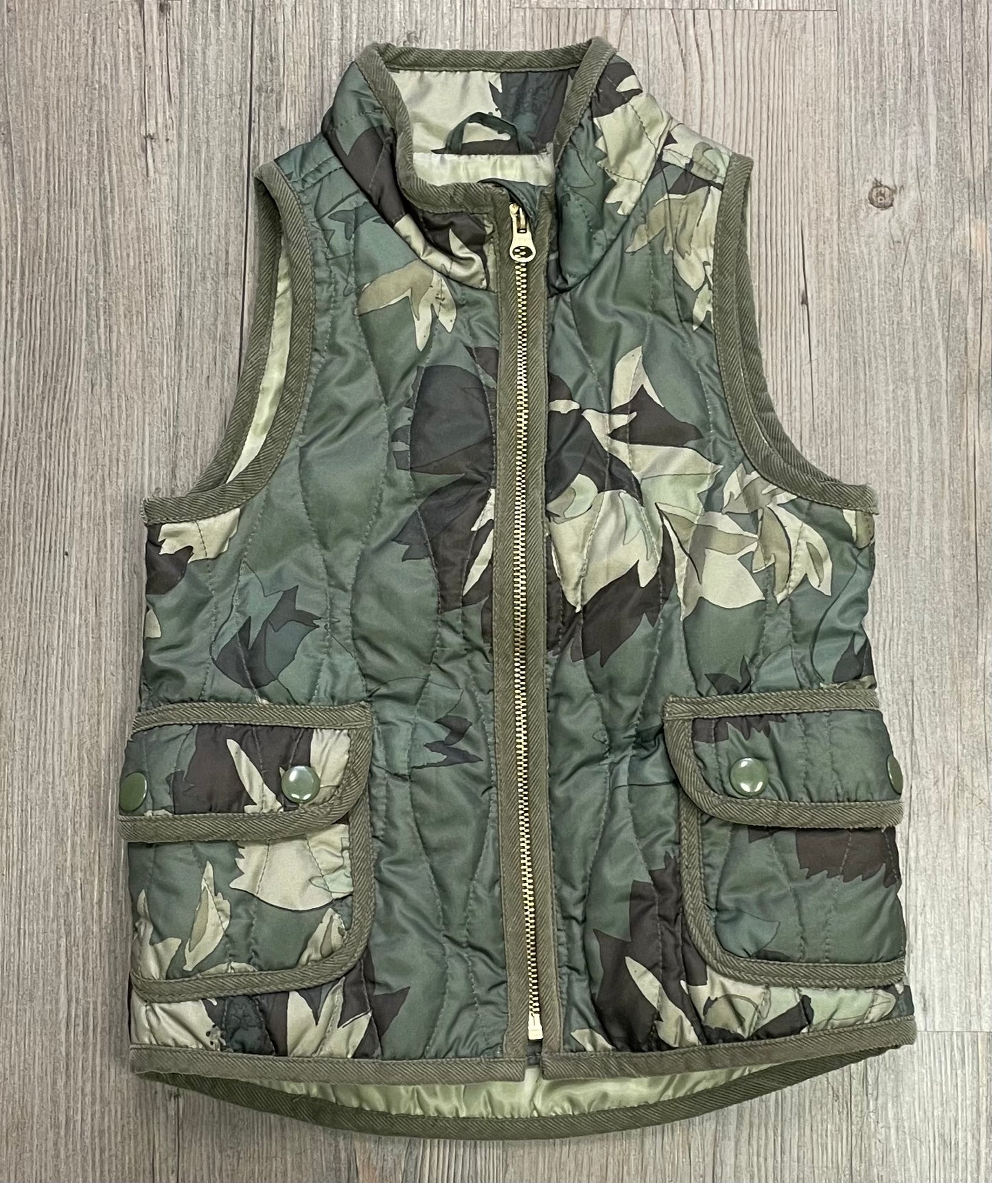 Green Old Navy Vest, 5Y