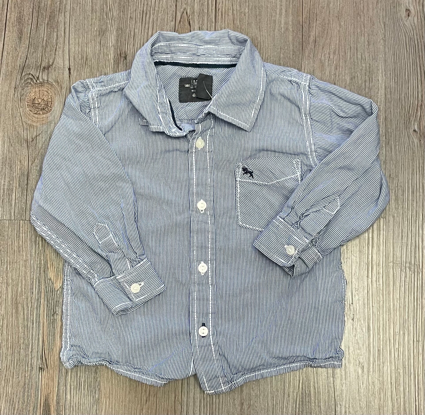 Blue H&M Shirt, 12-18M