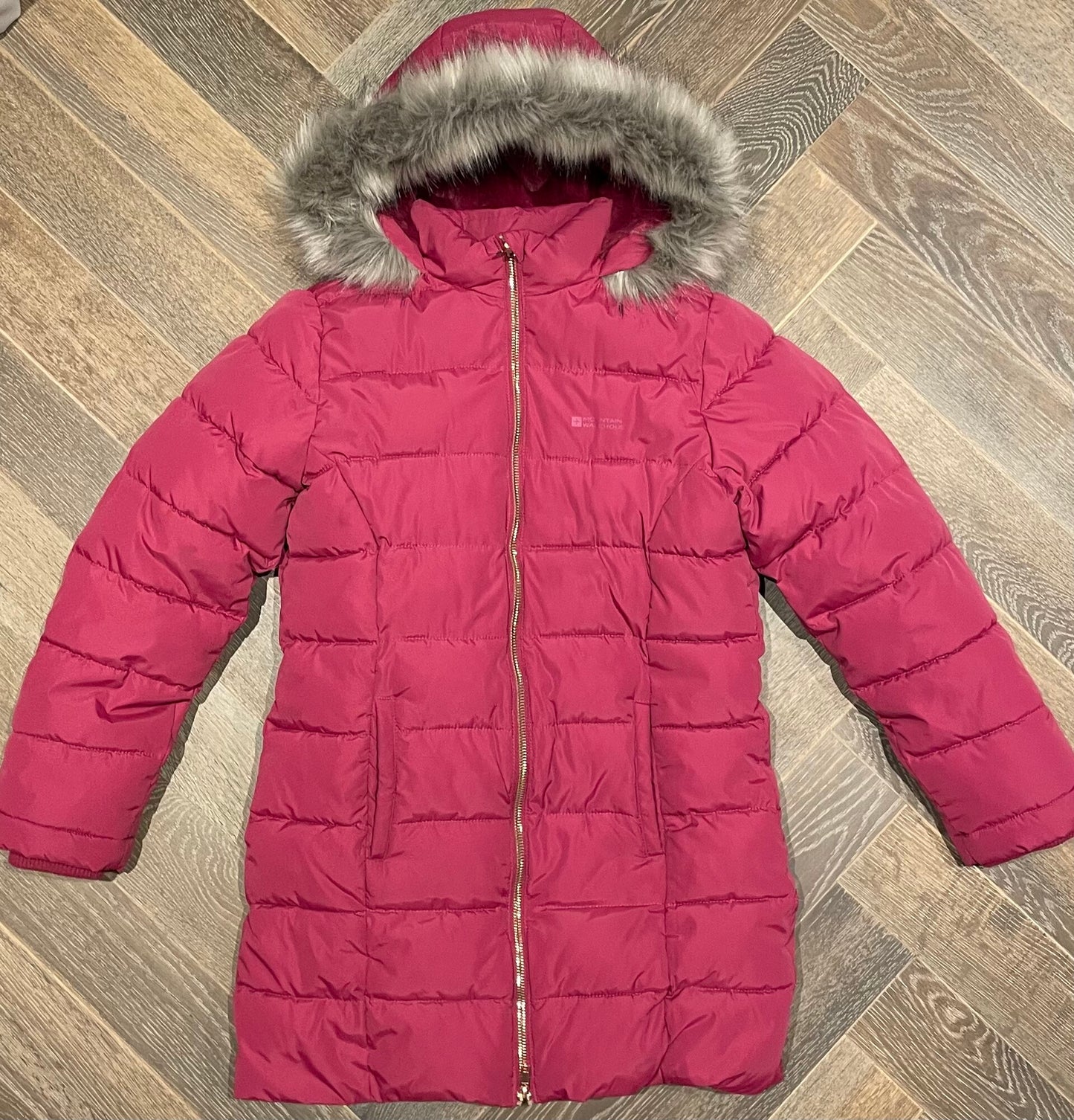 Fuchsia Mountain Warehouse Coat, 11-12Y