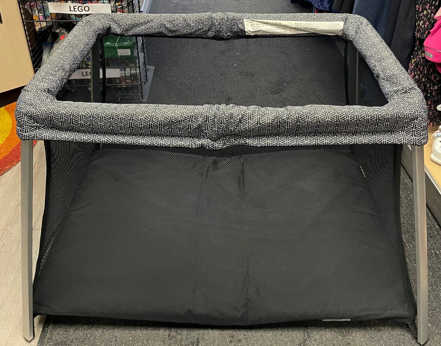 Black Cosco Easy Go Play Yard, Pre-owned