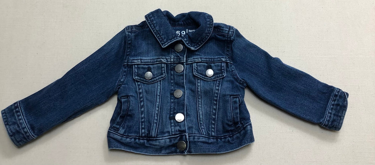 Blue Baby Gap Jean Jacket, 12-18M