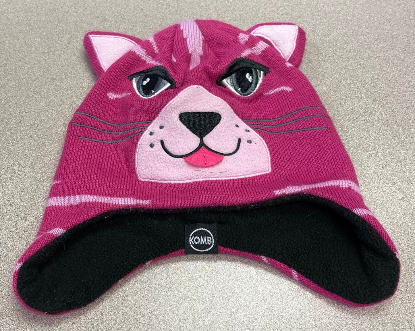 Pink Kombi Lined Hat, 0-2Y