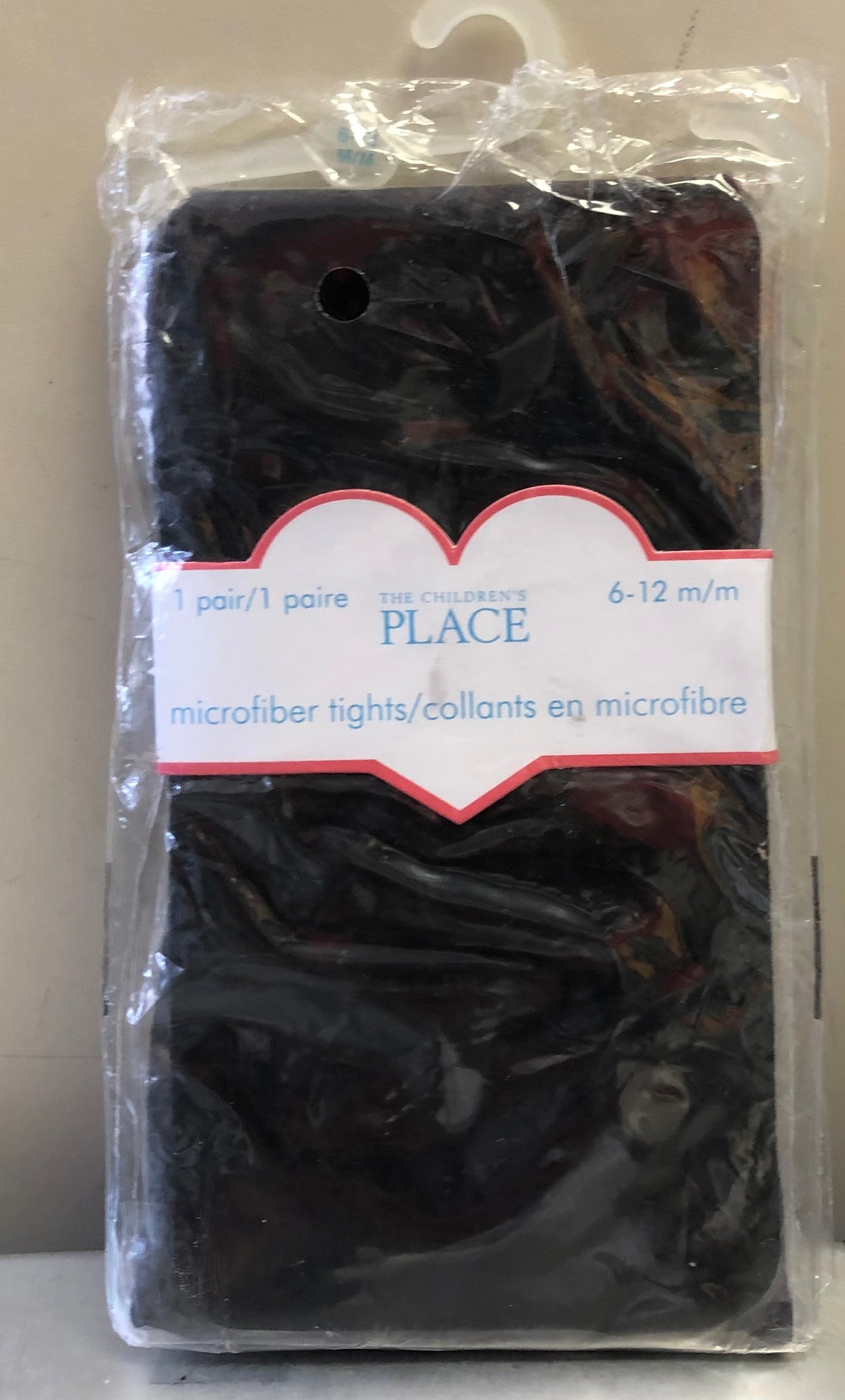Black Childrens Place Tights, 6-12M
