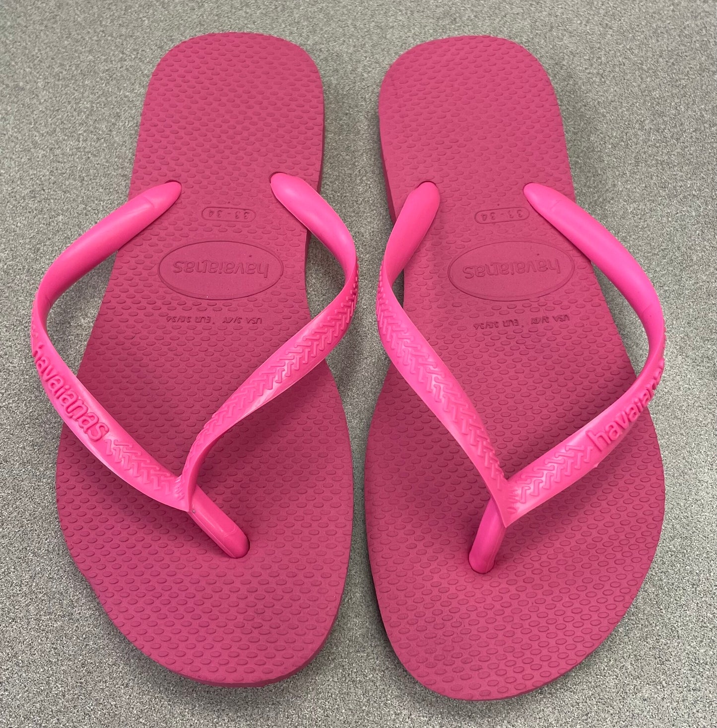 Pink Havaianas Flip Flop, 3-4Y
