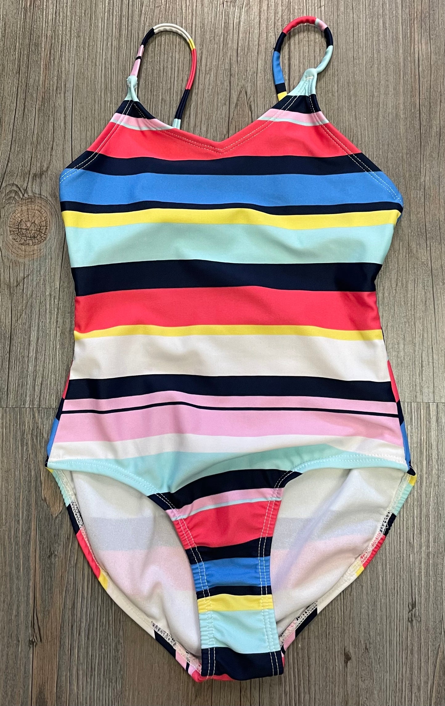 Multi Gap Bathing Suit, 4-5Y