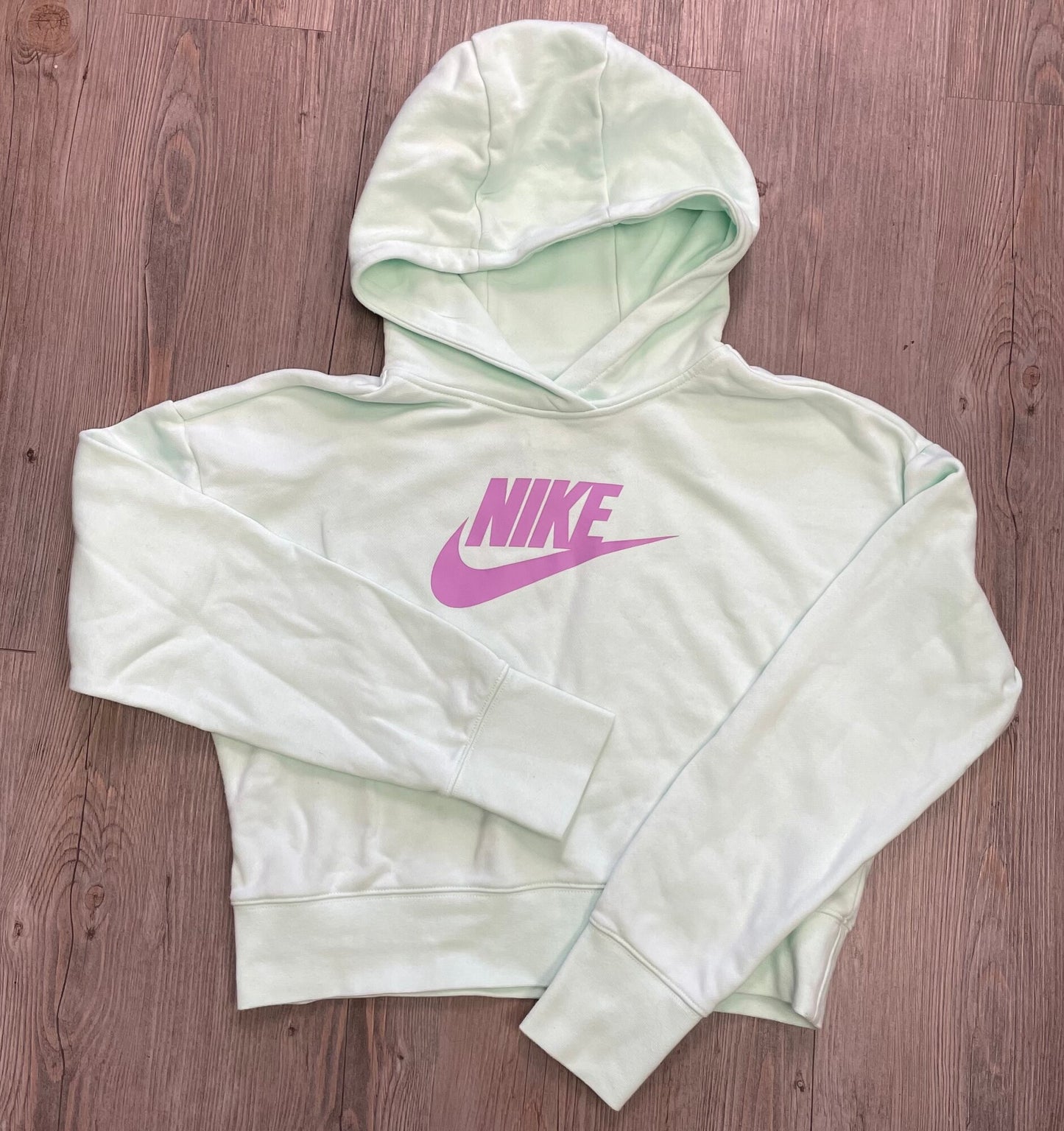 Mint Nike Cropped Pullover, 10-12Y