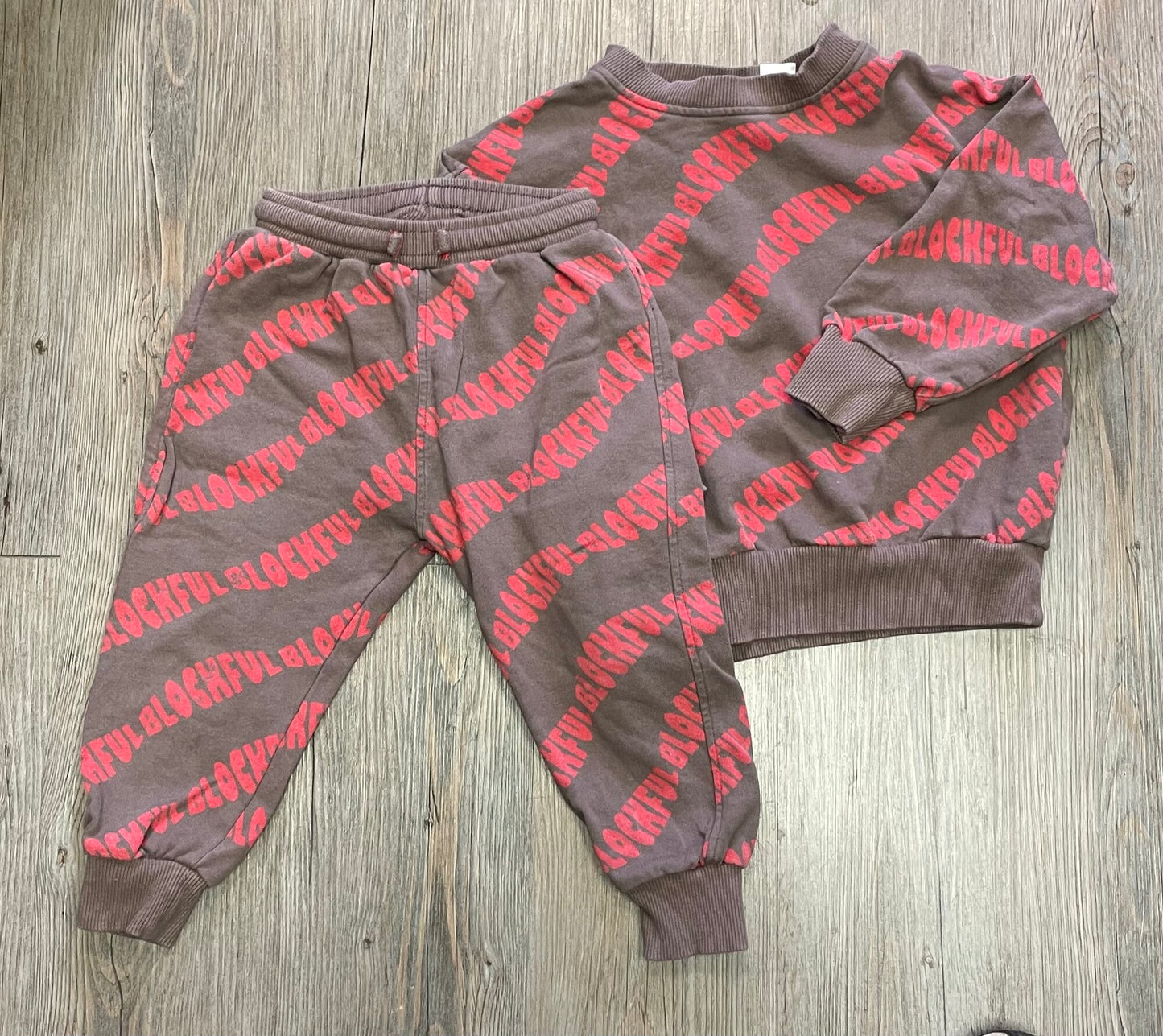 Brown Zara Sweat Set, 18-24M