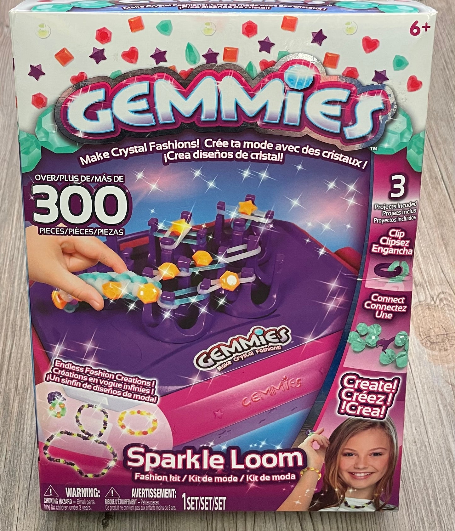 Multi Gemmies Sparkle Loom, 6Y