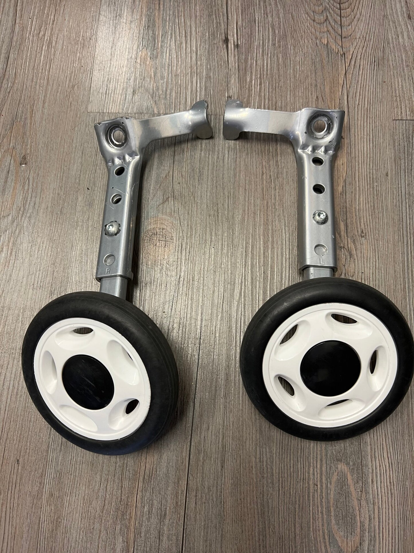 Silver Training Wheels, Adjustable