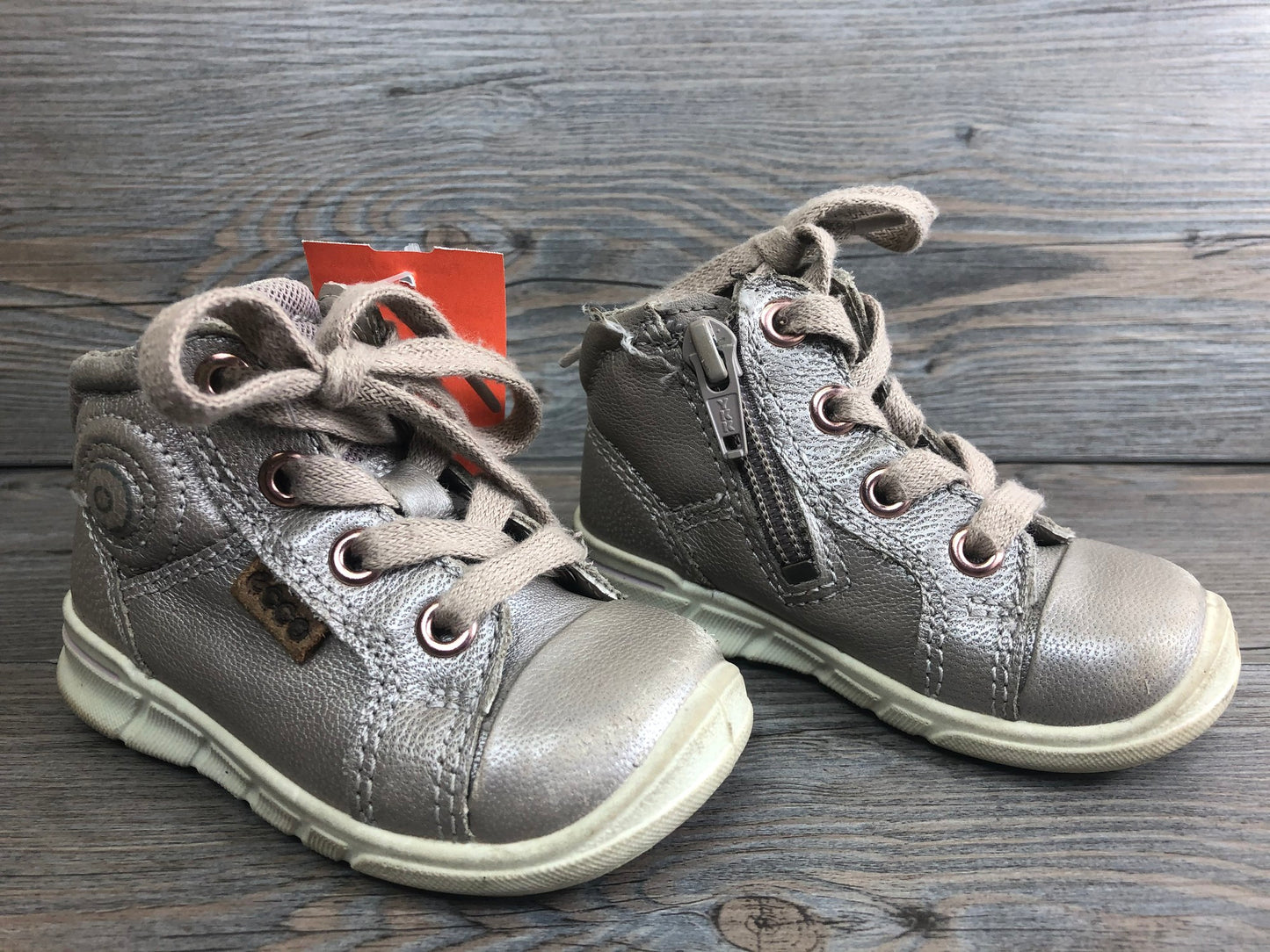 Grey Ecco Side Zipper, 5T