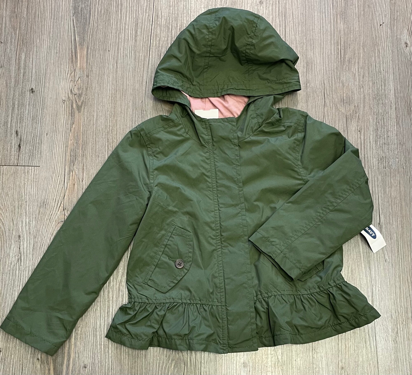Green Old Navy Lined Spring Ja, 5Y