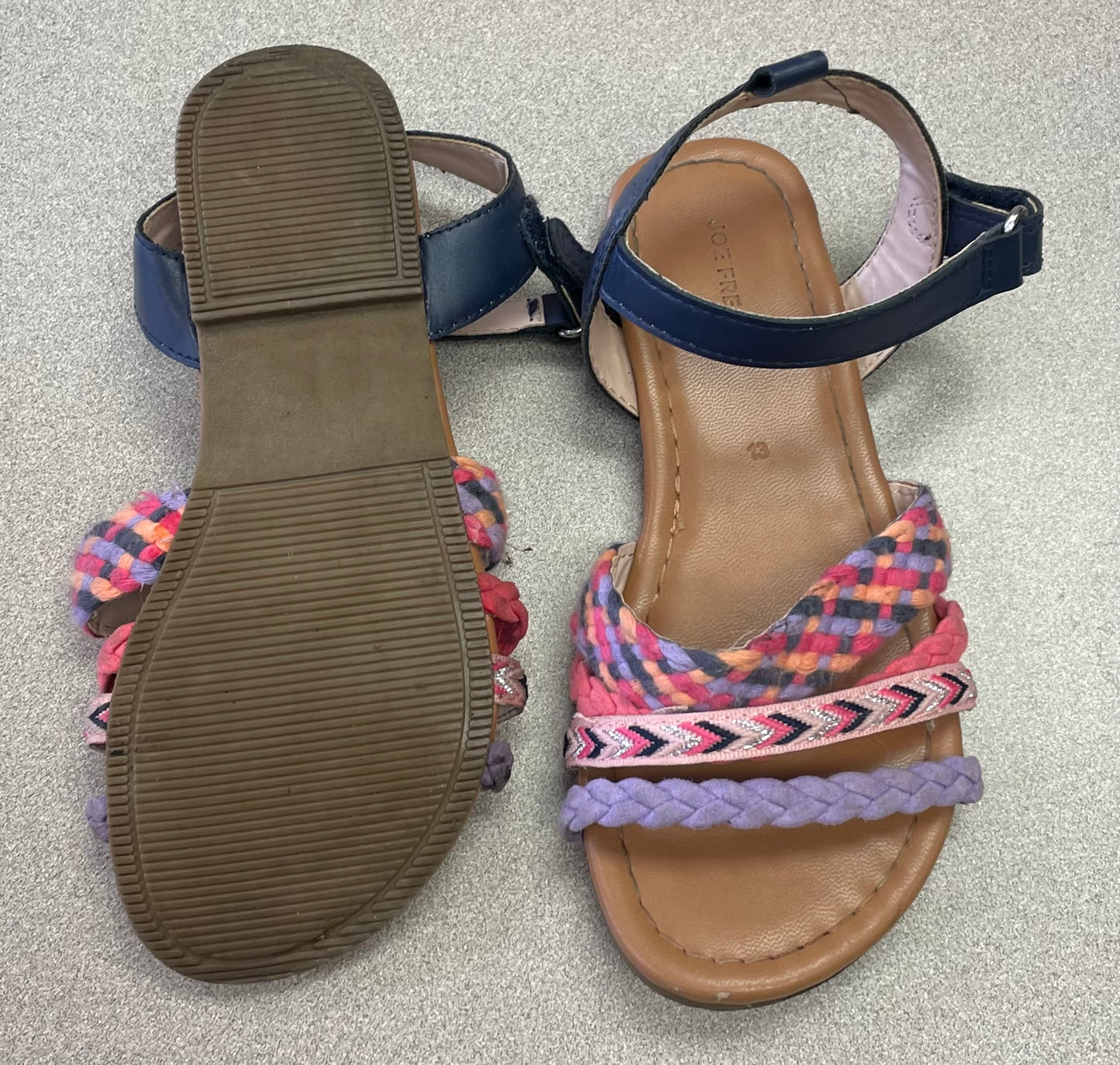 Multi Joe Fresh Sandals, 13Y