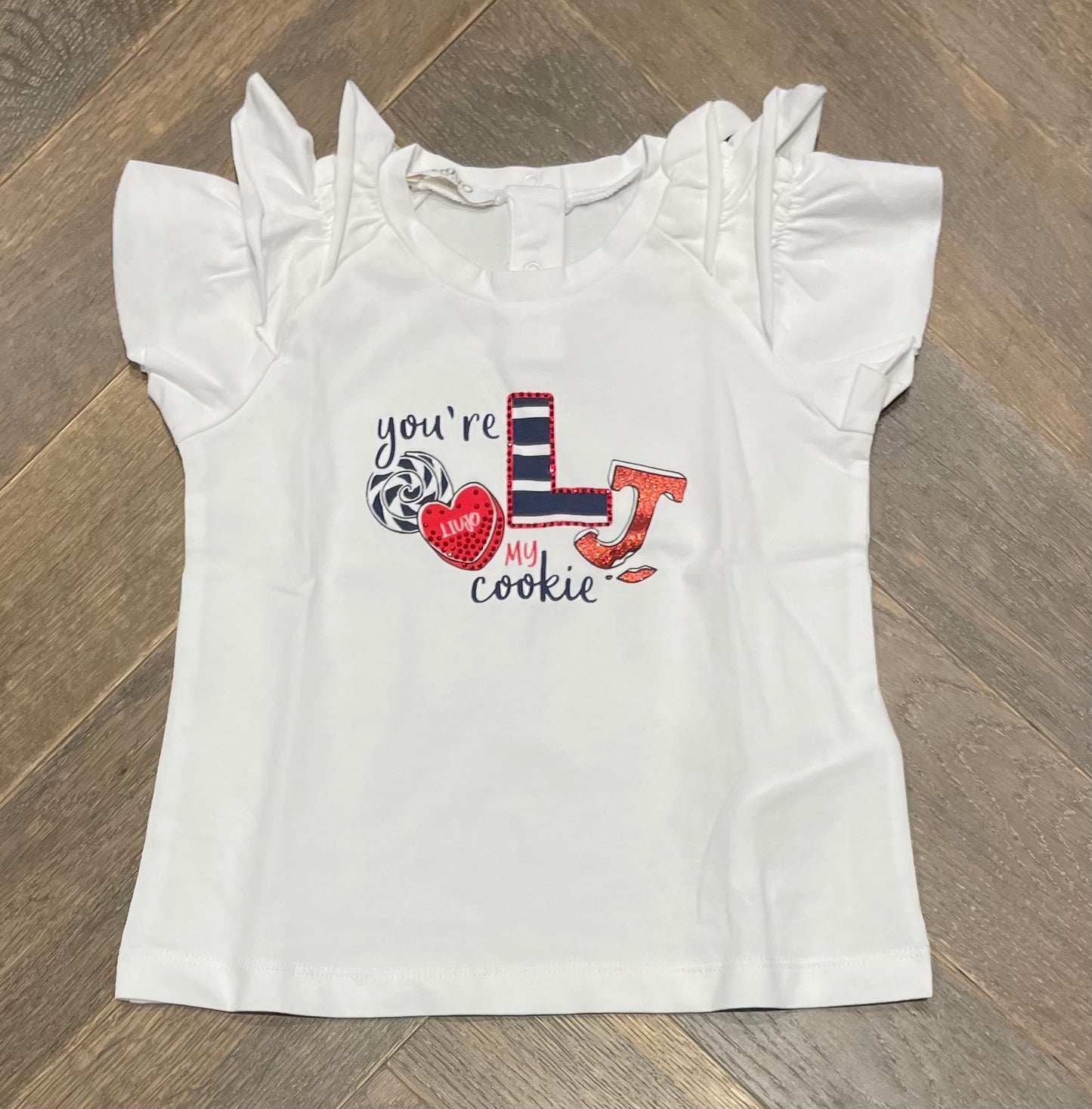 White Liu.jo Milano Tee, 18M