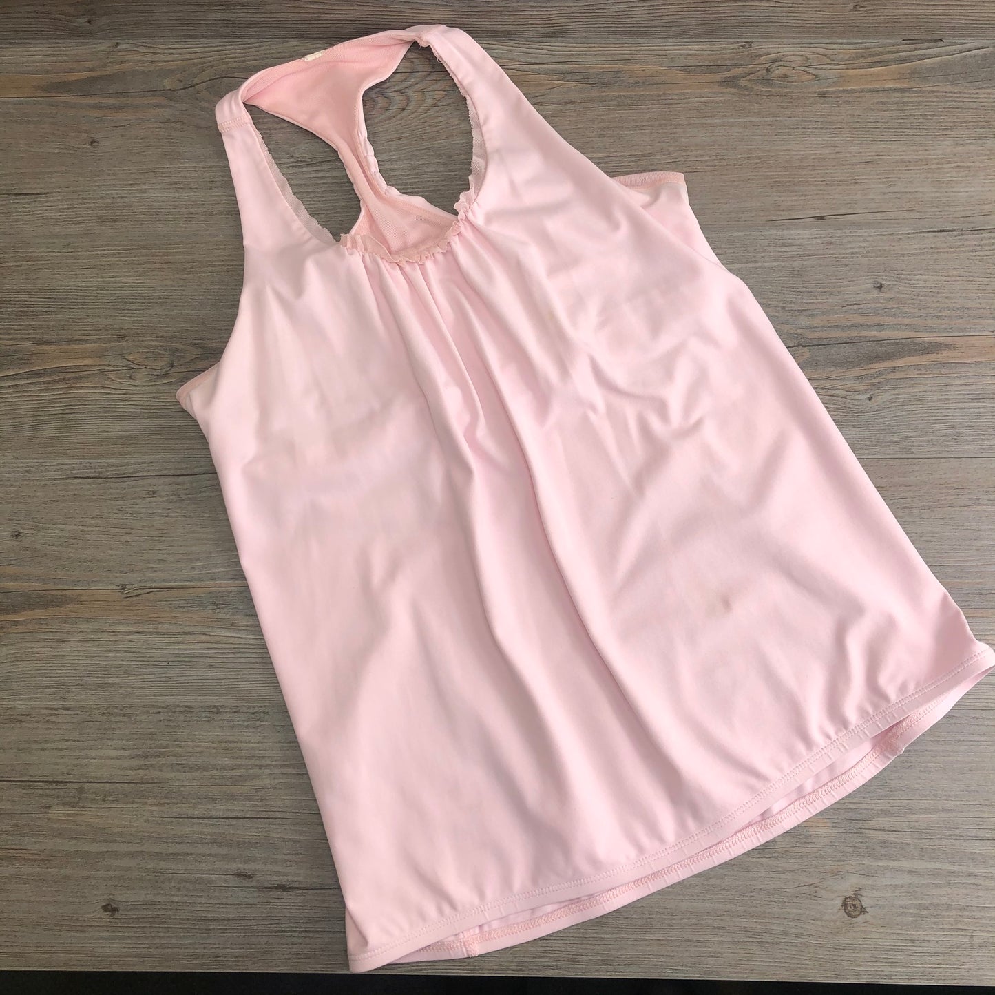 Pink Lululemon Active Tank Top, 14Y