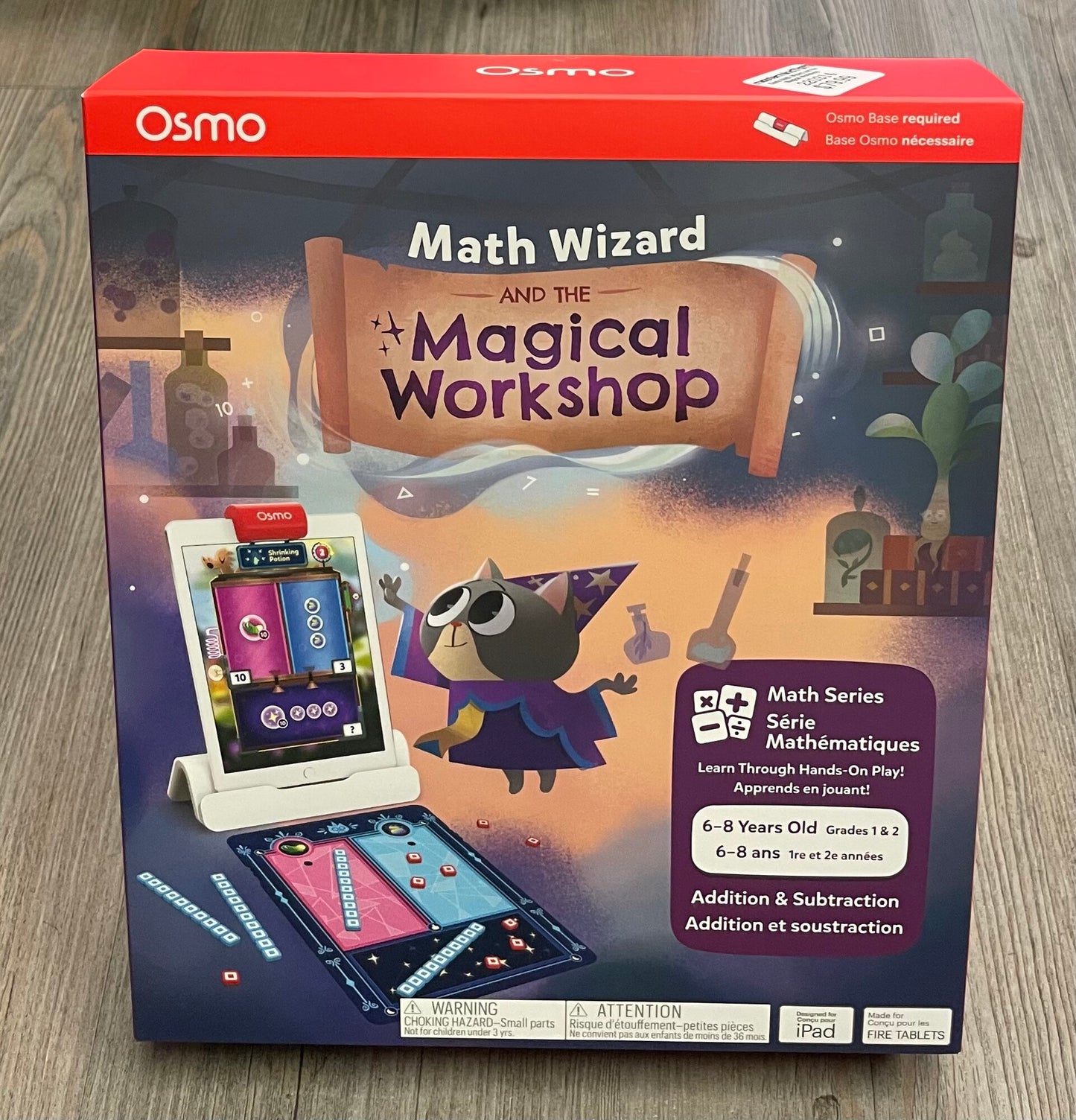 Purple Osmo Math Wizard, 6-8Y