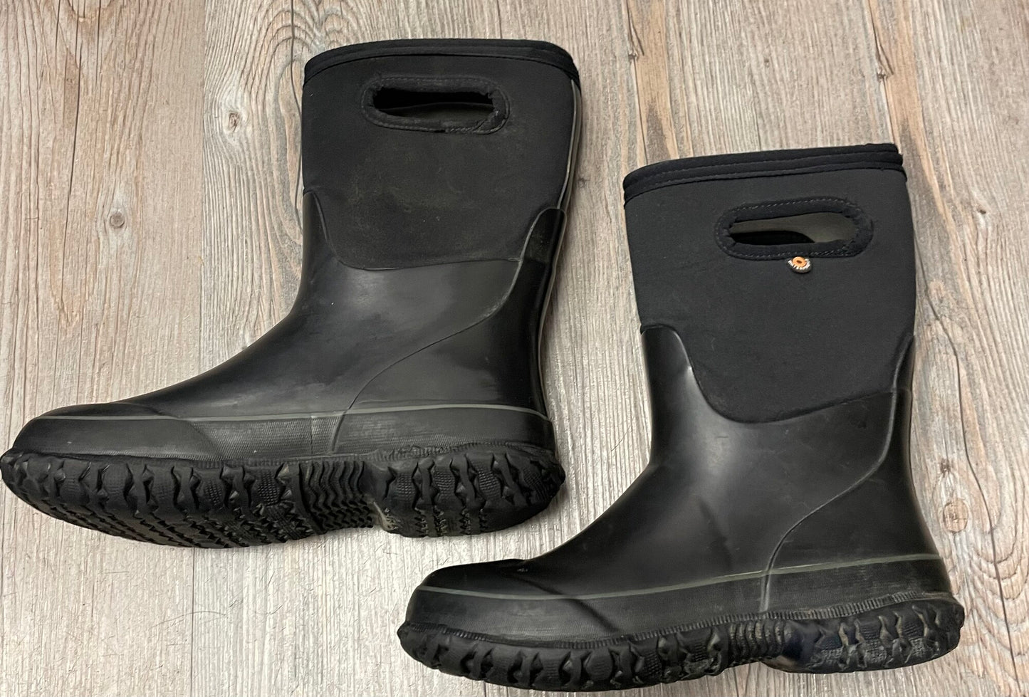 Black Winter Boots, 3Y