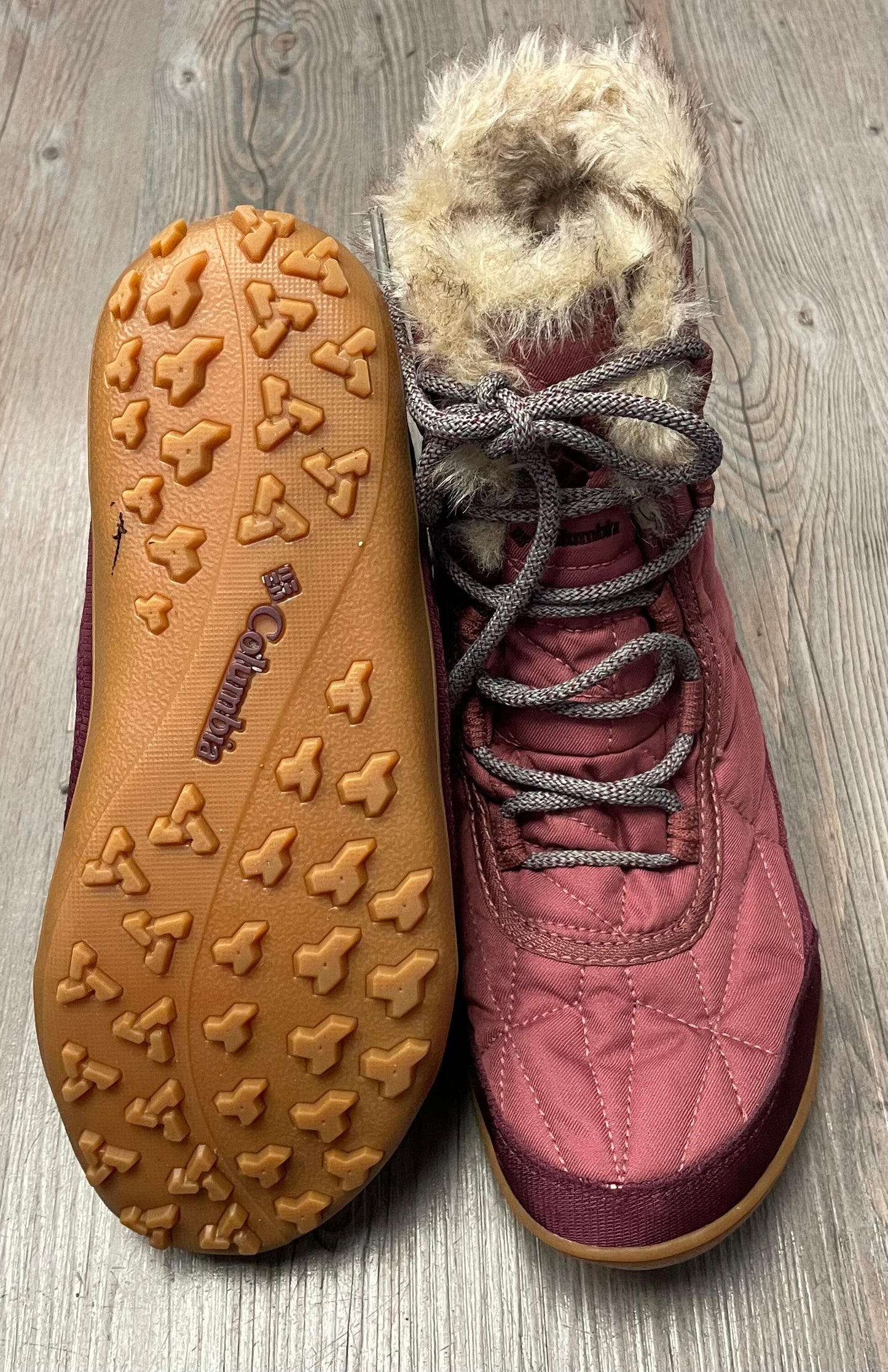 Dustyros Columbia Winter Boots, 9Y