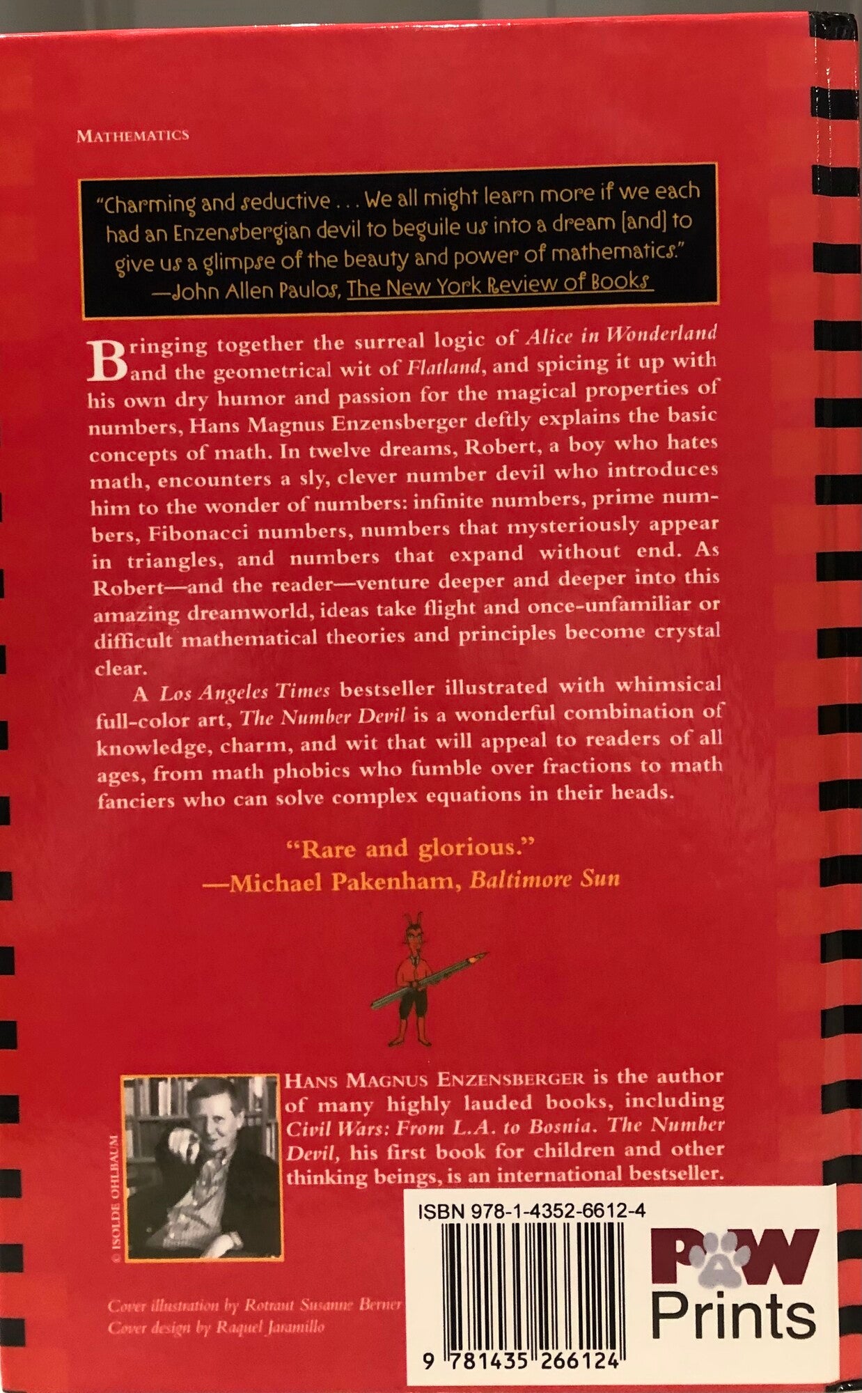 Red The Number Devil, Hardcover