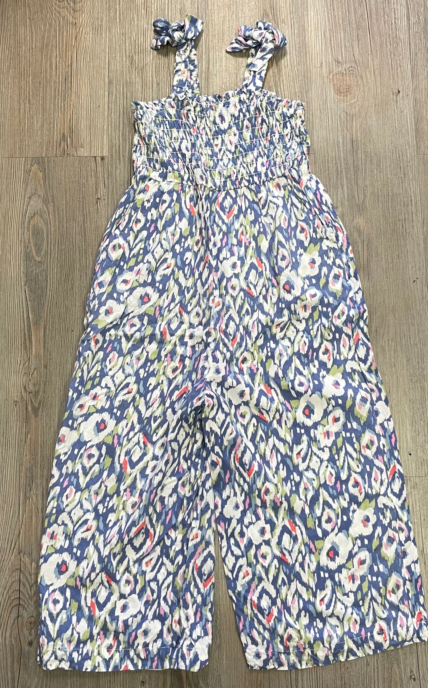 Multi Suko Girl Romper, 6Y