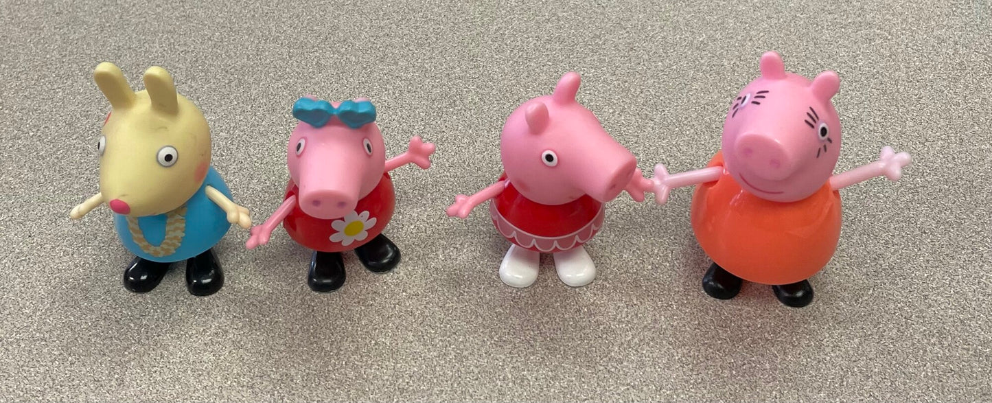 Multi Peppa Pig Character, 4pcs