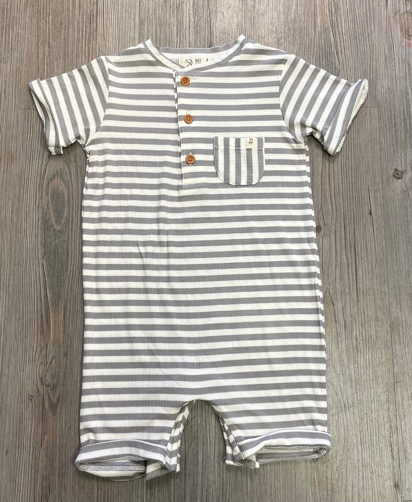 Grey Me & Henry Romper, 12-18M
