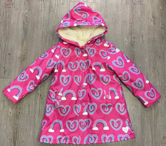 Multi  Hatley Rain Jacket Fleece, 5Y