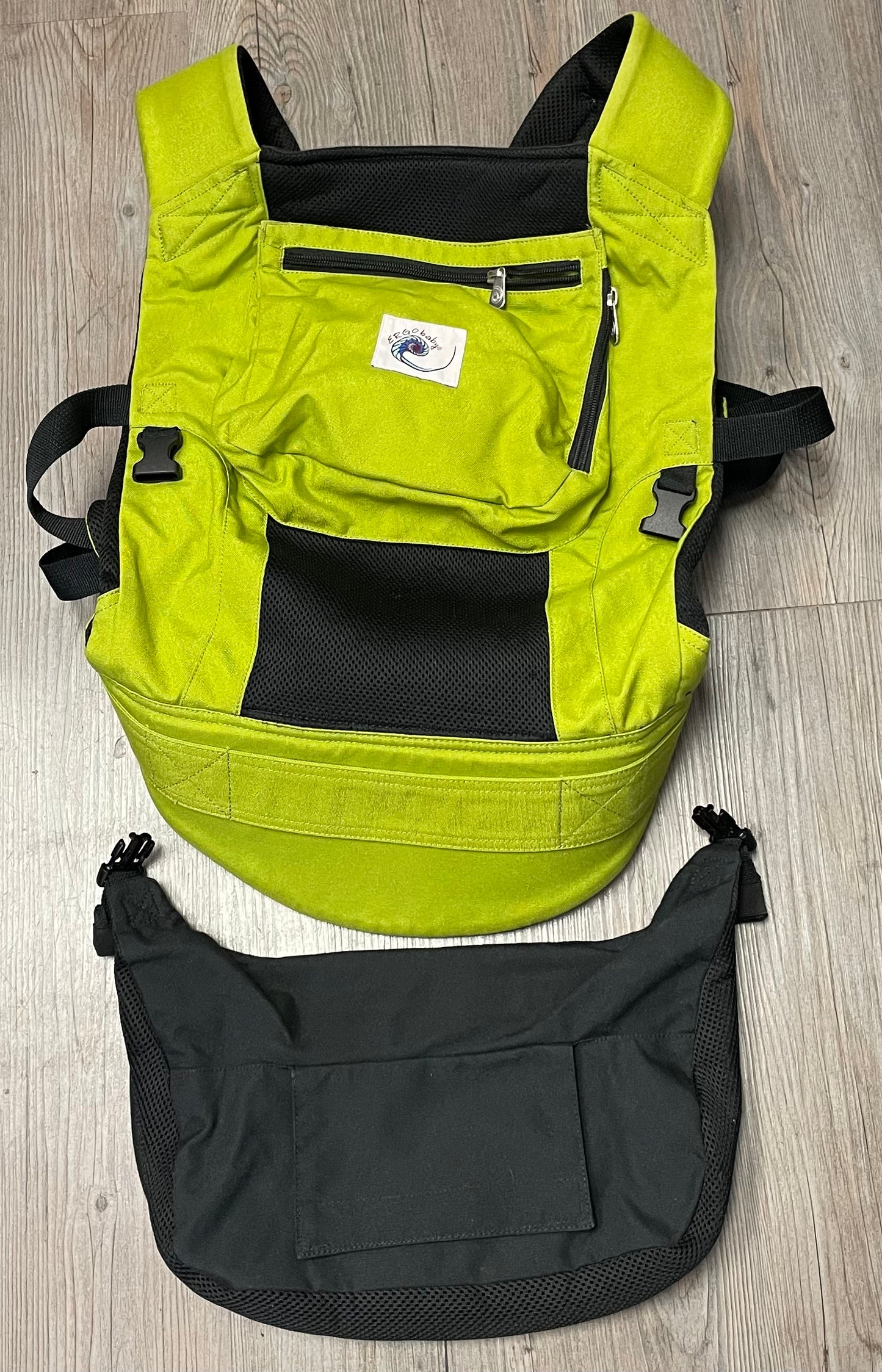 Lime  Ergo Baby Carrier, Pre-owned