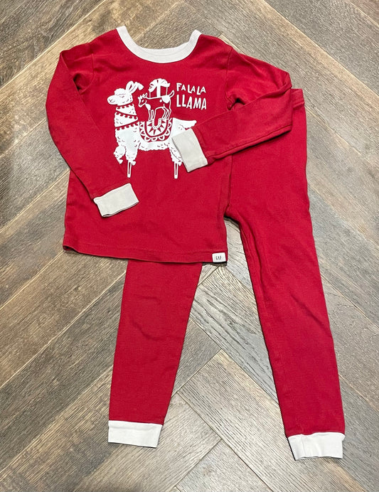 Red  Gap Pj Set, 4Y