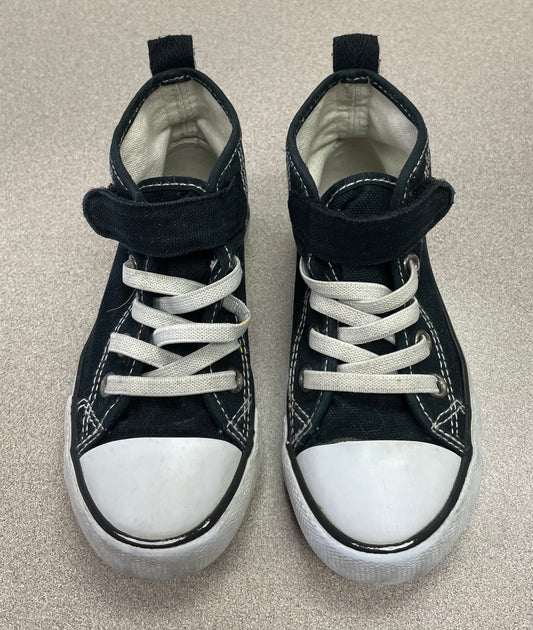 Black  Hightop Shoes, 8T