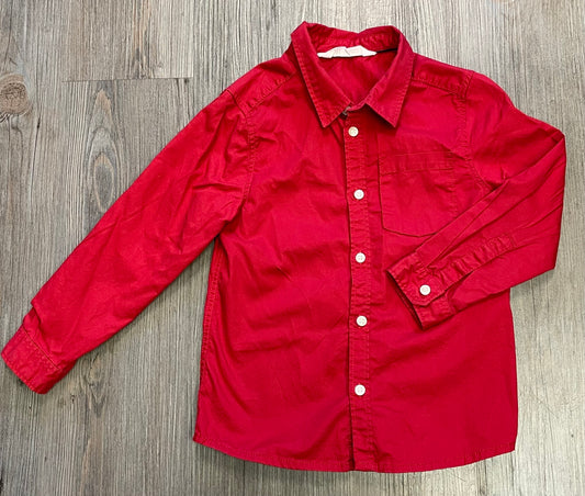 Red  H&M  Shirt, 4-5Y