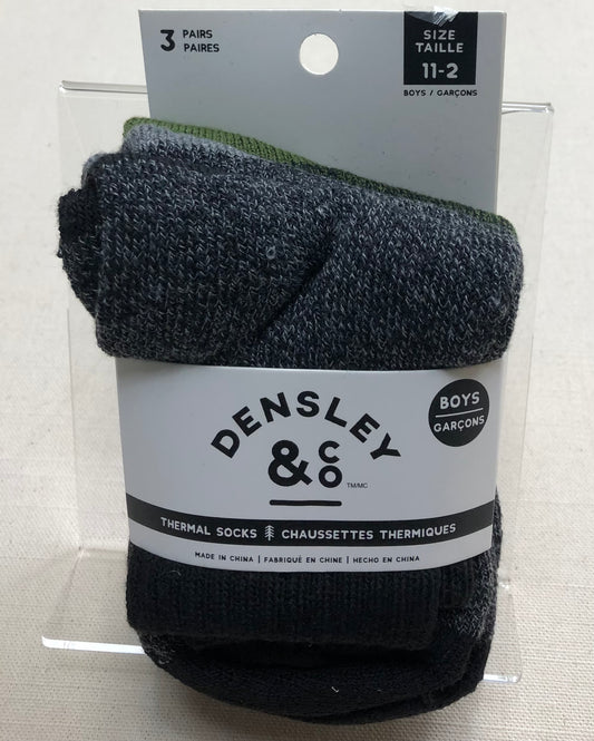 Multi  3Pack Thermal Sock, 11-2 Shoe