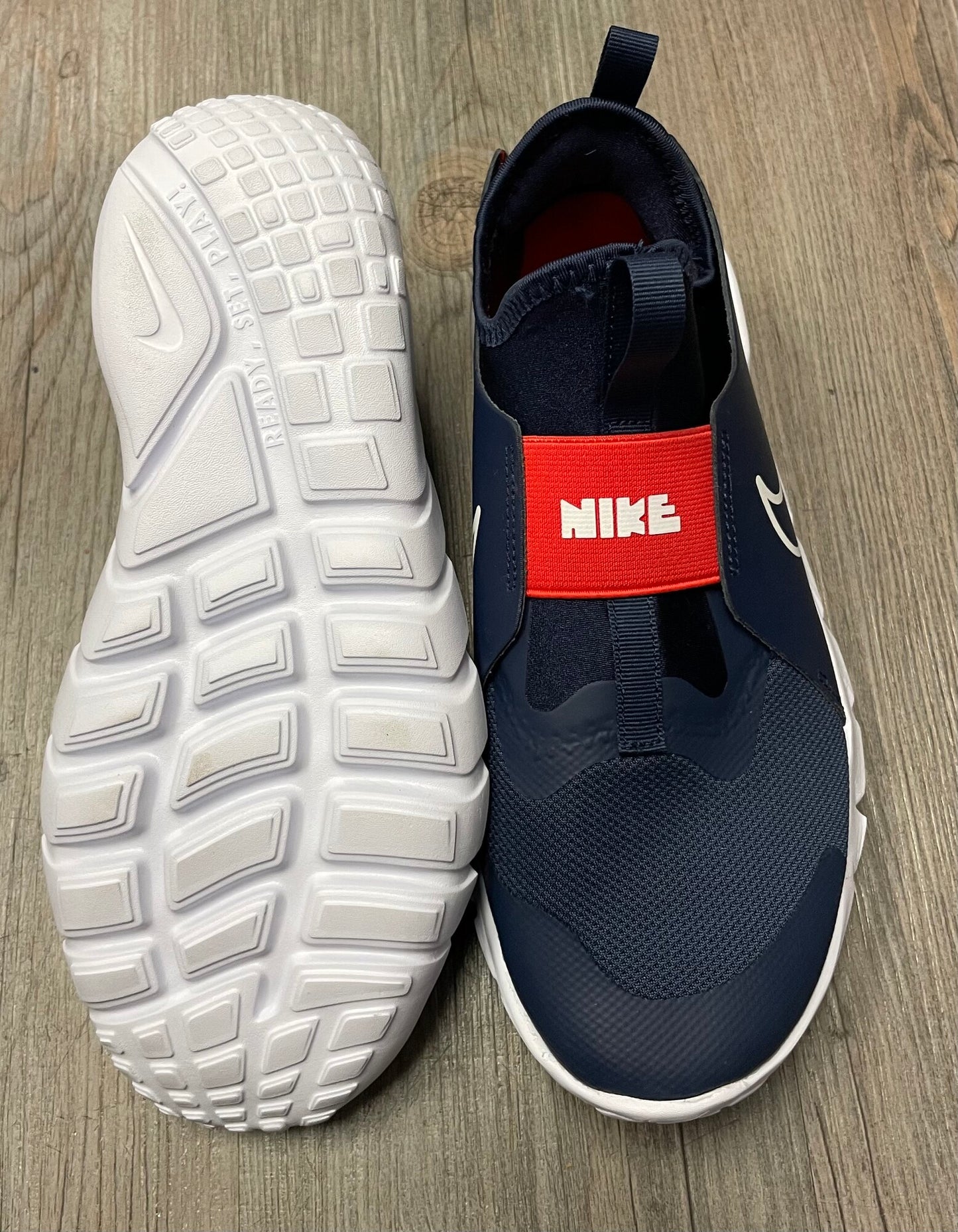 Navy  Nike Flex Runner 2 Shoes, 7Y