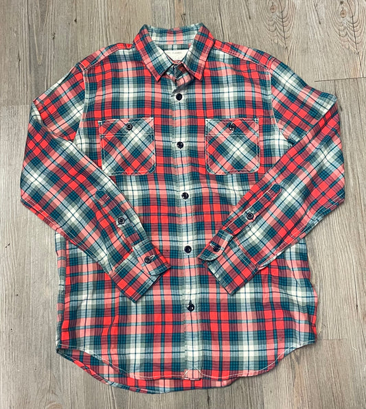 Multi  Crewcuts Flannel Shirt, 12Y