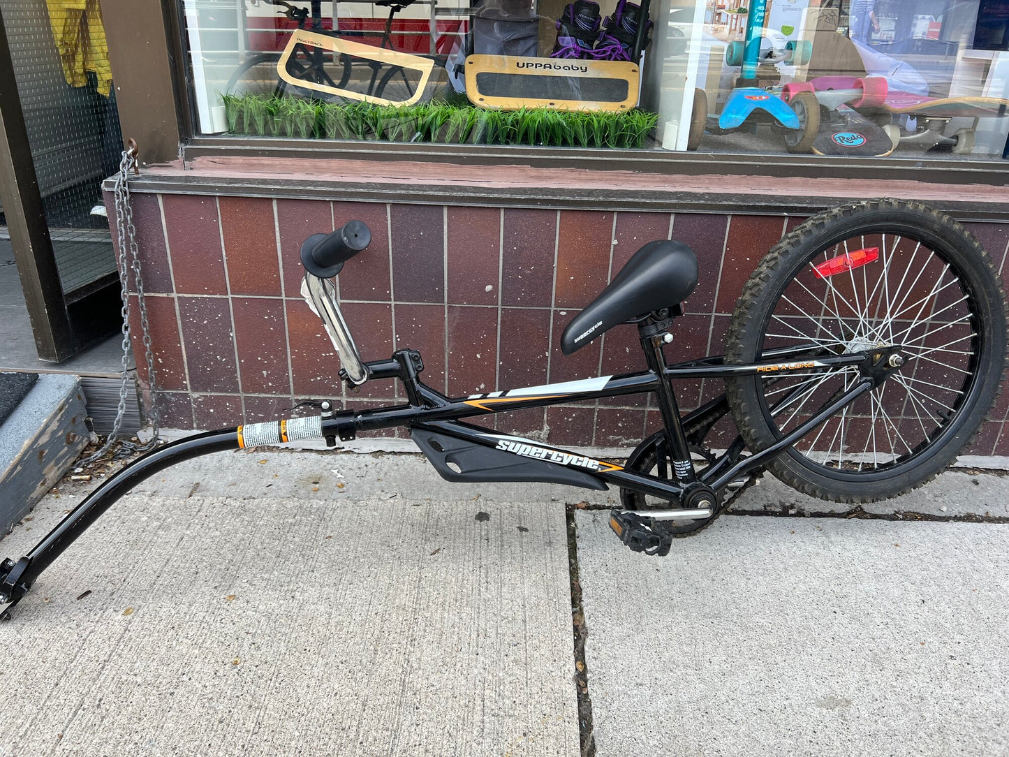 Black  Supercycle Extension Bike, 20 Inch