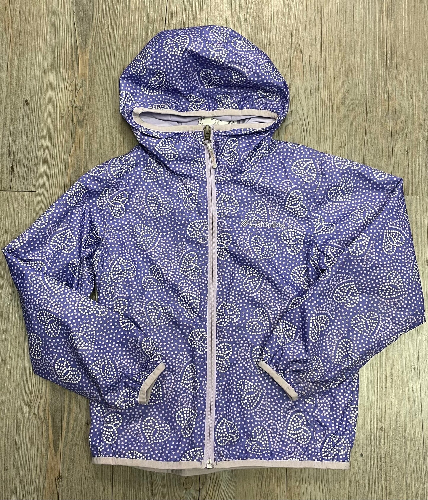 Purple  Columbia Omni Wick, 6-7Y