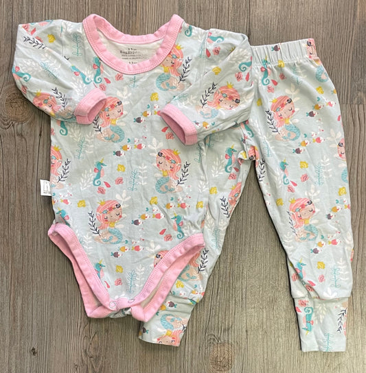 Multi  Baggy Pants Clothing 2pc, 12M