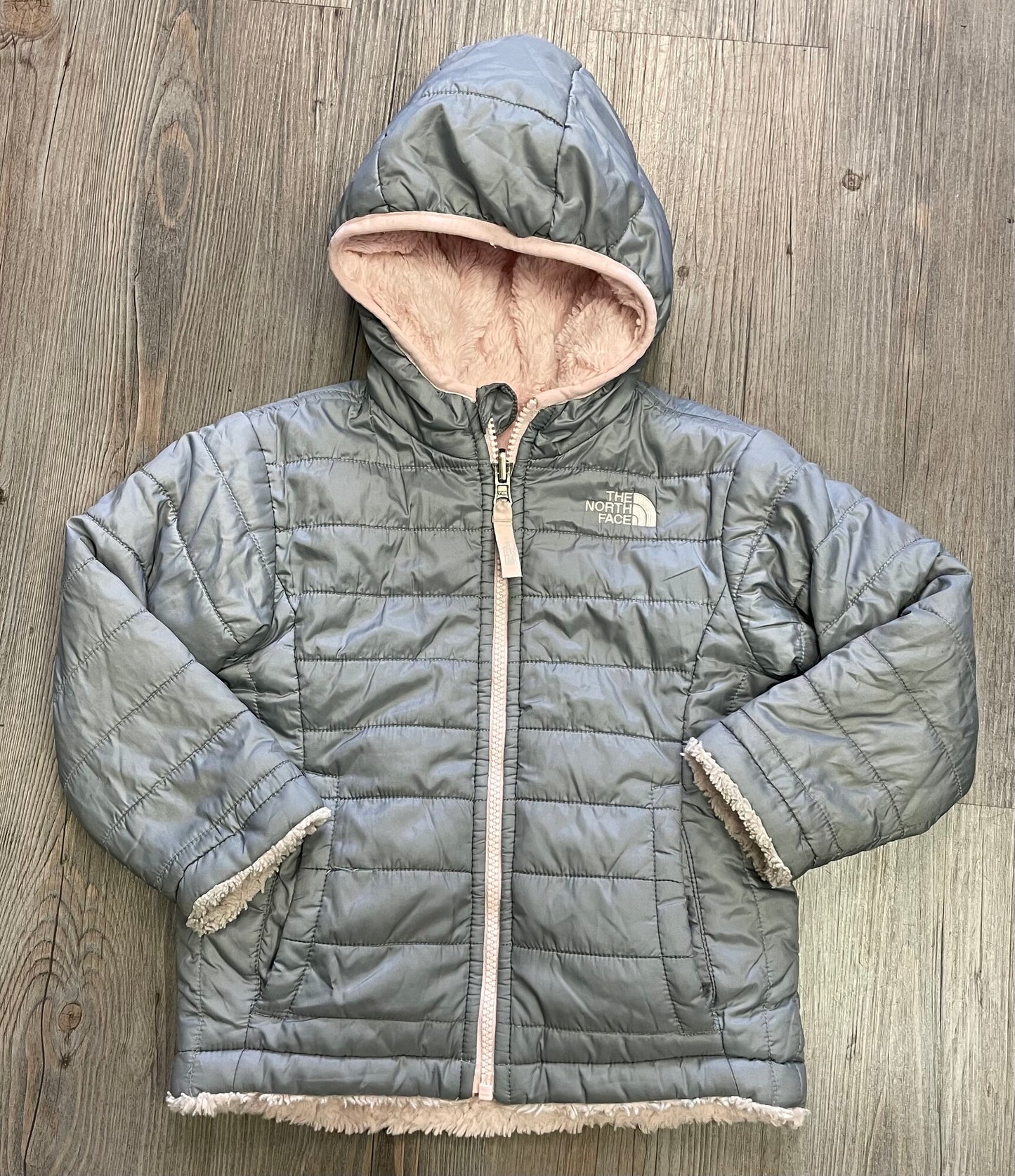 Grey  Northface Reversible Jack, 3Y