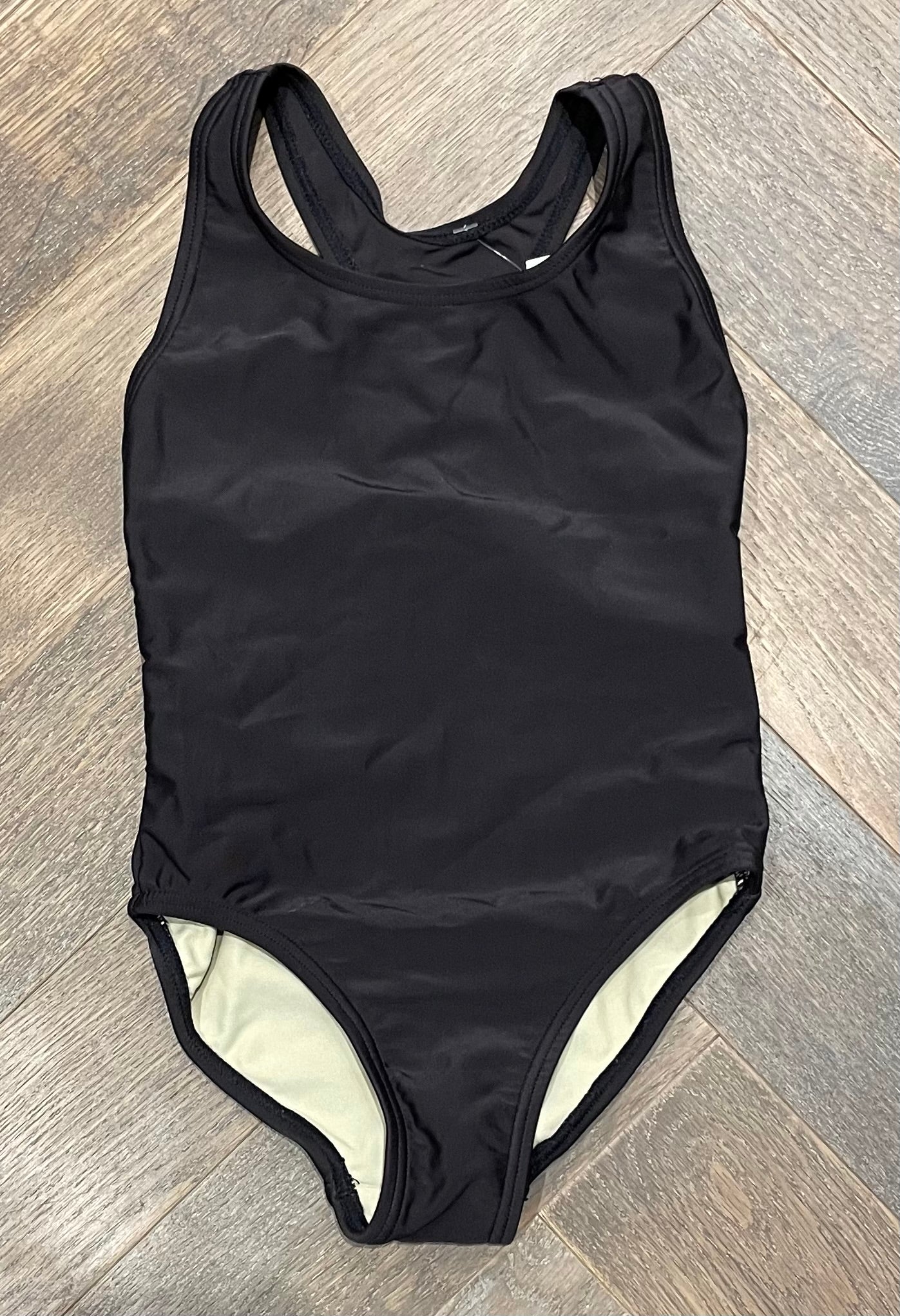 Black  Clubswim Bathing Suit, 5Y