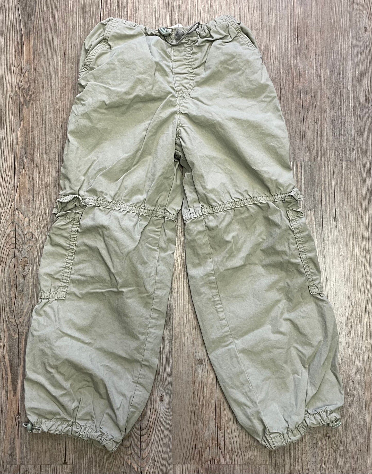 Olive  Zara Cargo Pants, 8Y