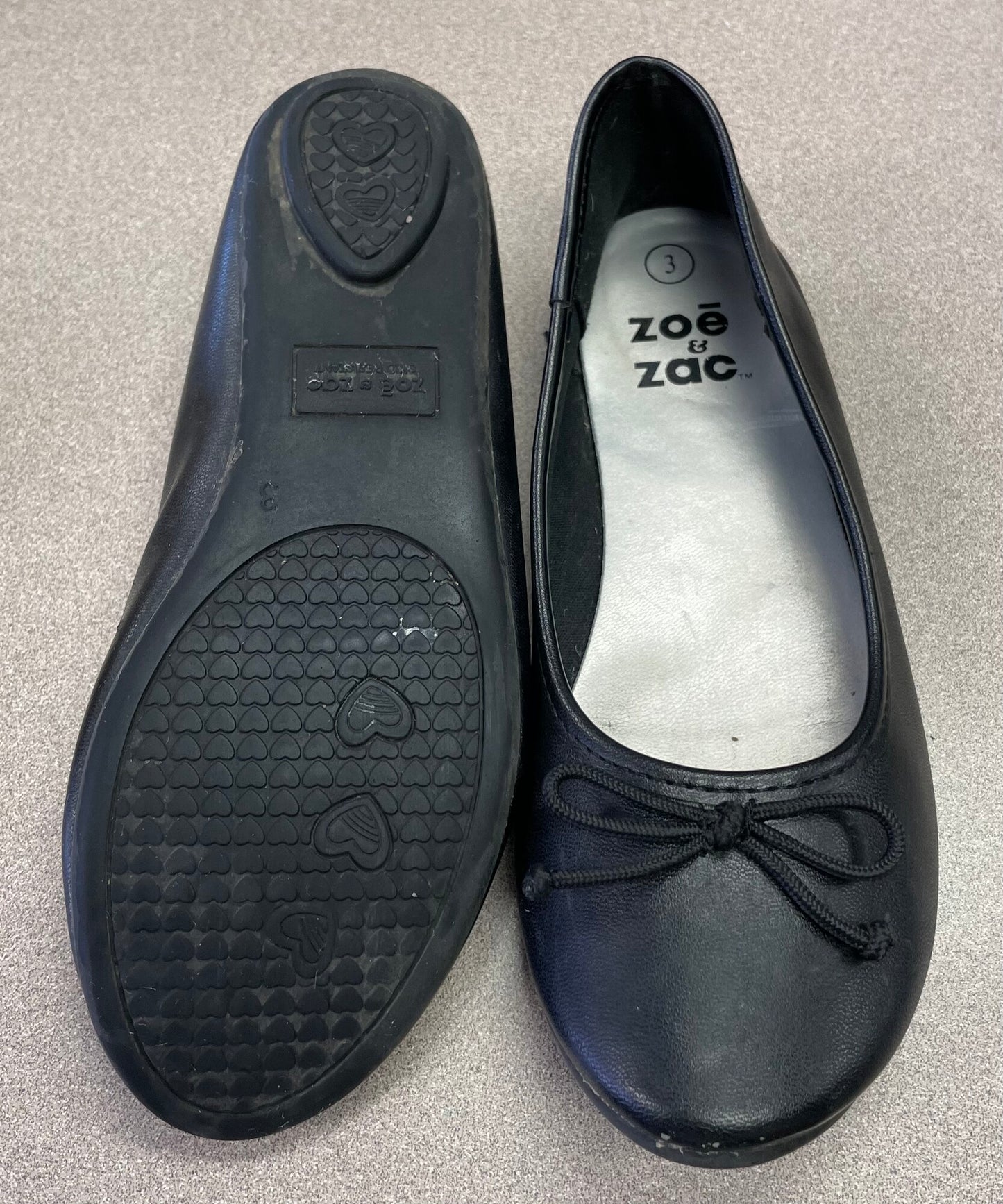 Black  Zoe & Zac Shoes, 3Y
