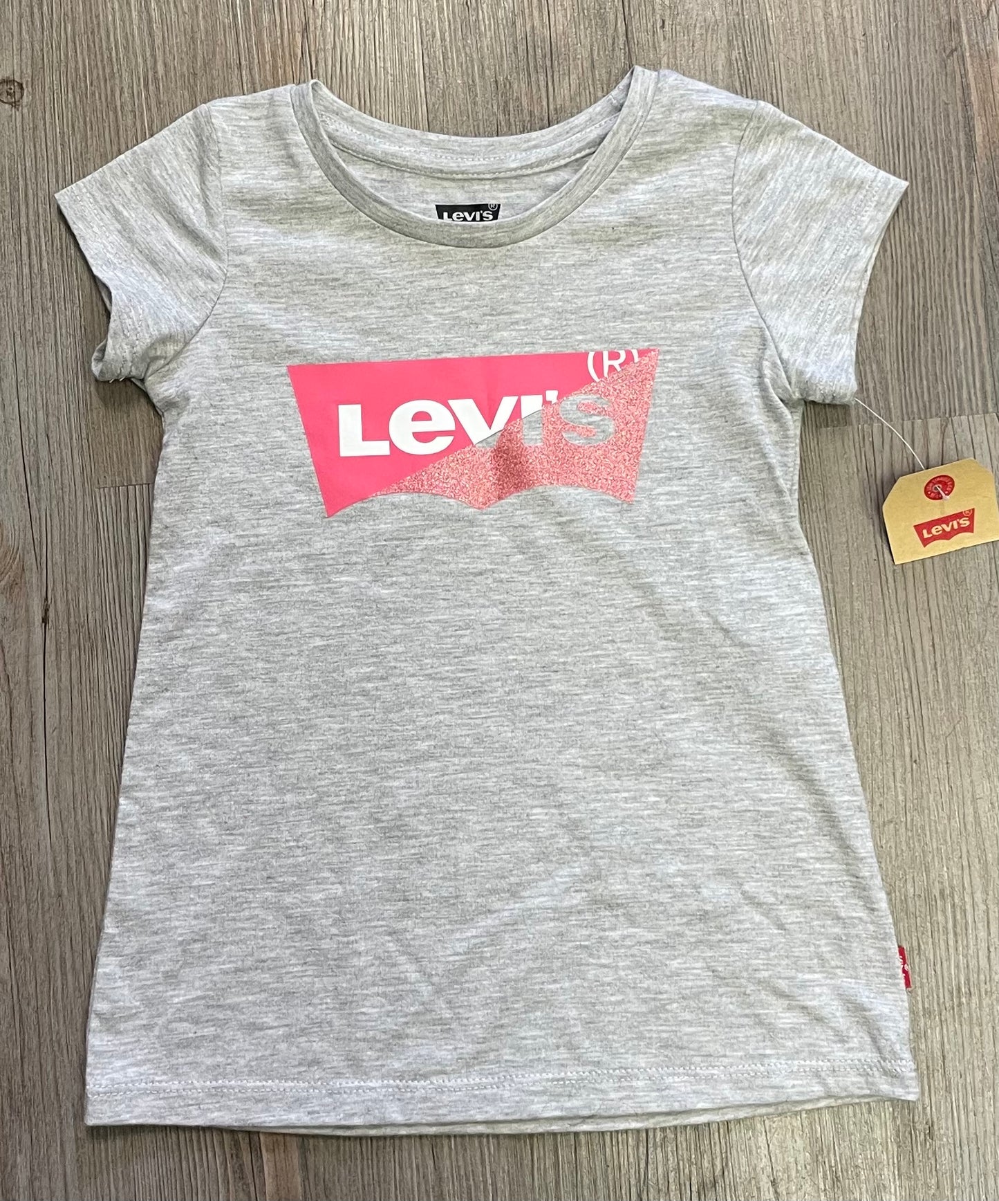 Grey  Levis Tunic Tee, 3-4Y