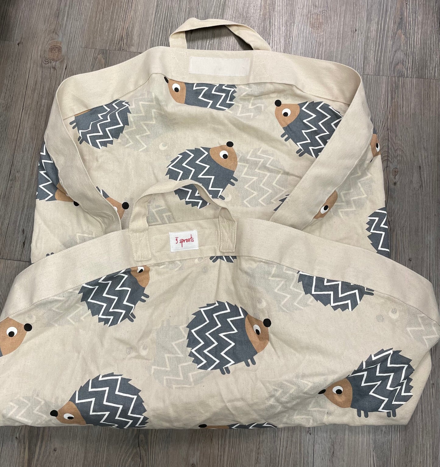 Hedgehog  3 Sprout Playmat Bag, Pre-owned