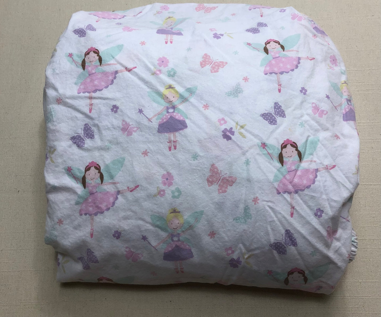 Fairy  Carmen Fitted Bedsheet, Single