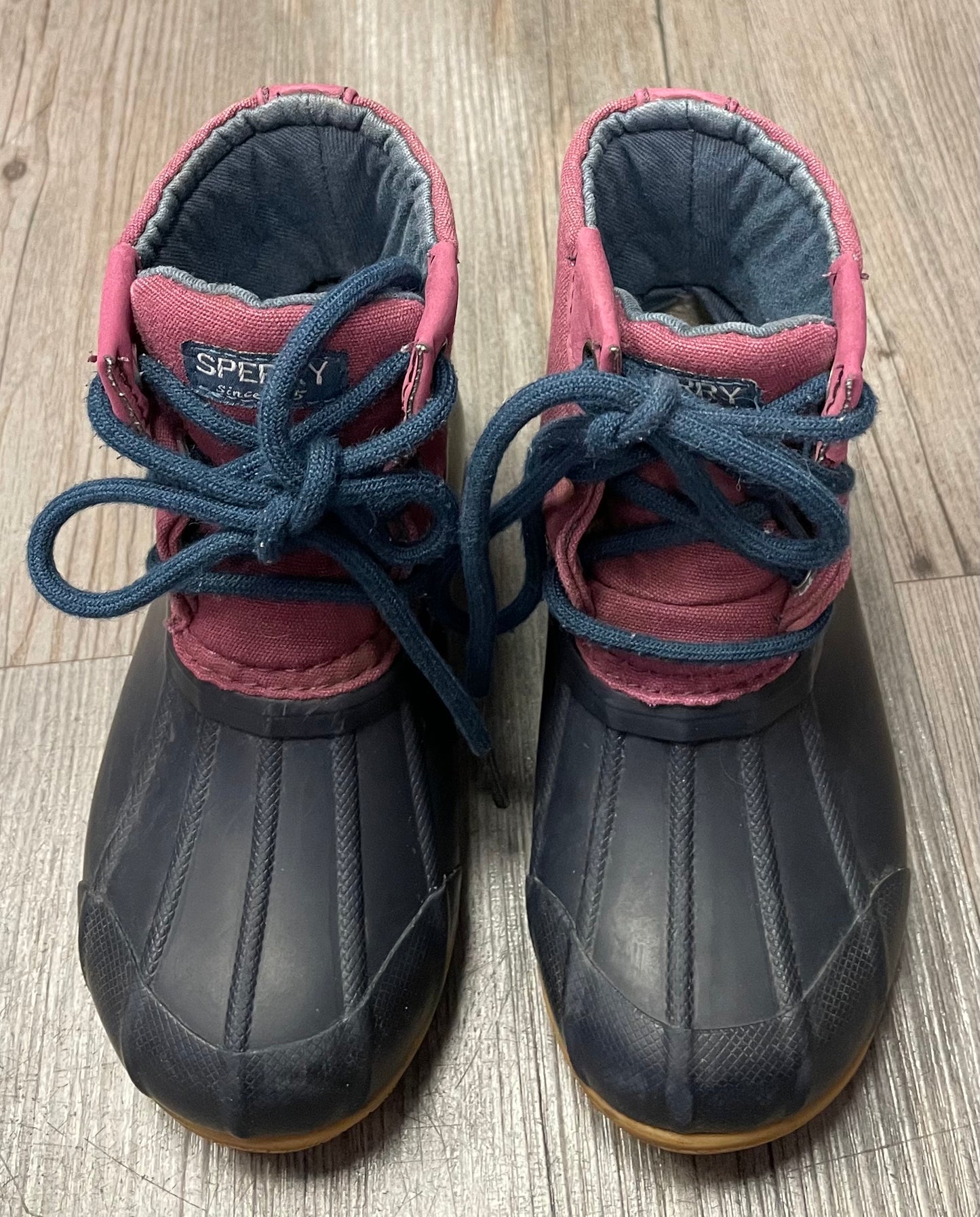 Pink  Sperry Duck  Boots, 8T