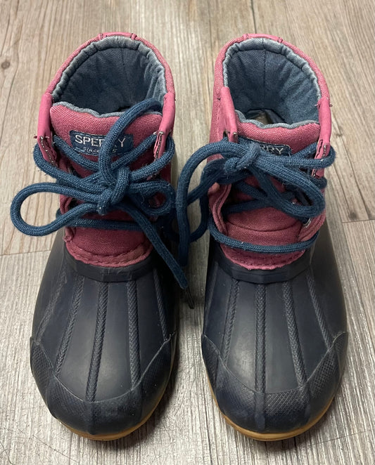 Pink  Sperry Duck  Boots, 8T