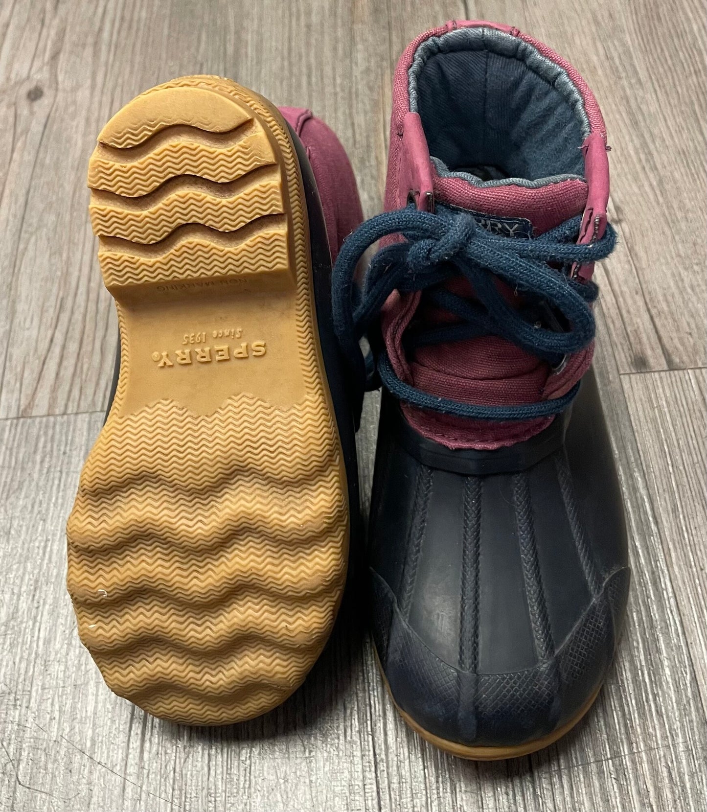 Pink  Sperry Duck  Boots, 8T