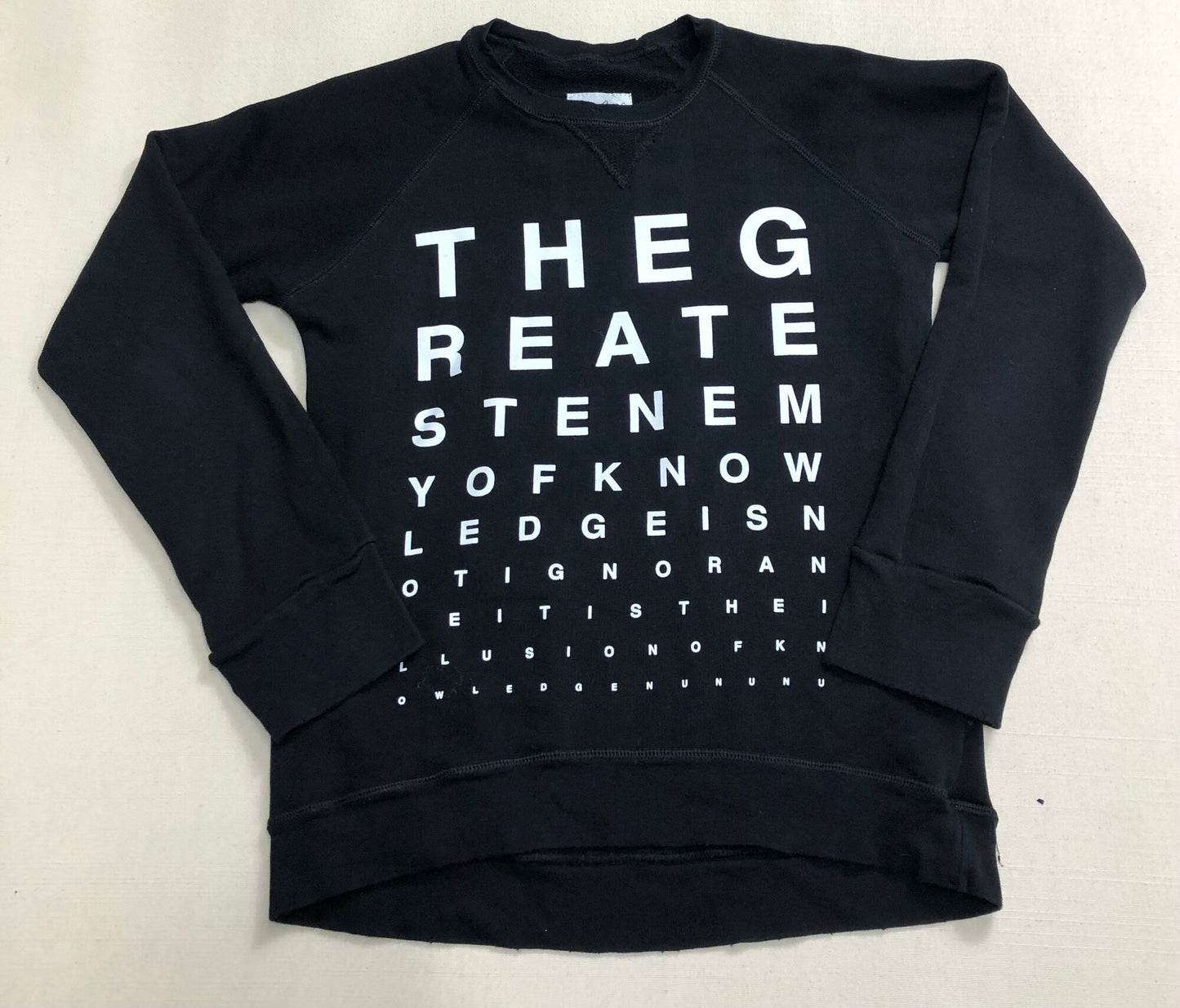 Black  Nununu Sweatshirt, 8-9Y