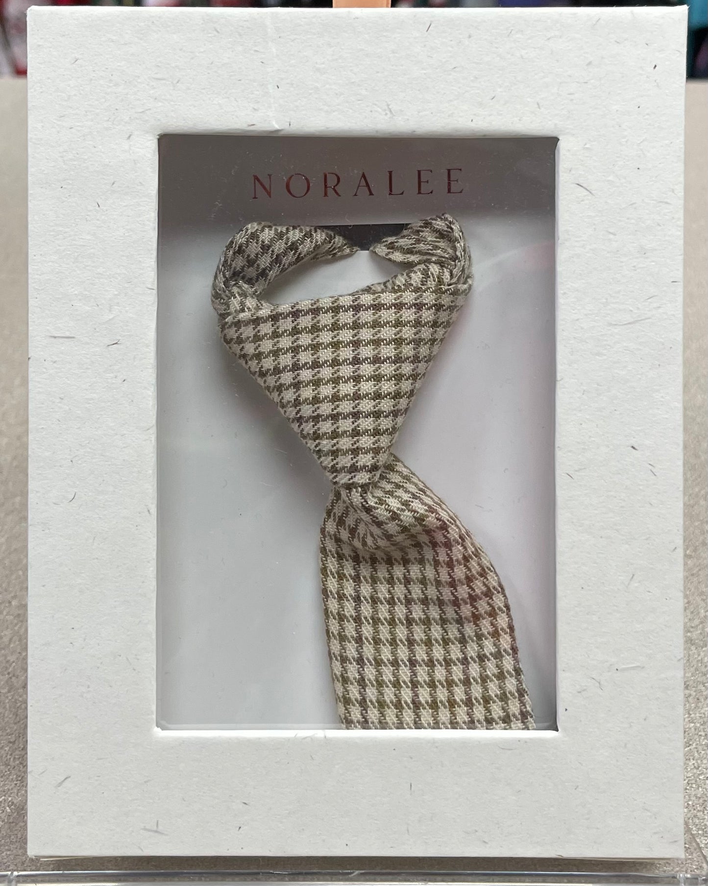 Oatmeal  Noralee Neck Tie, 1-4Y