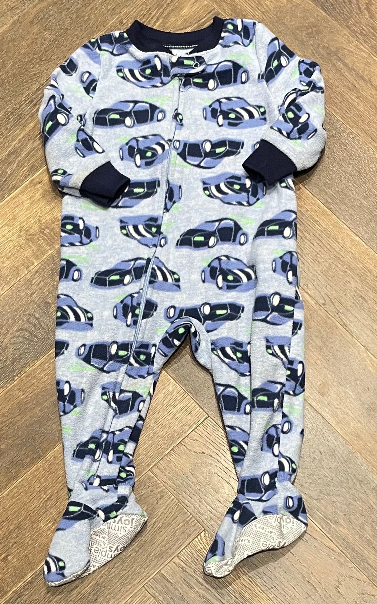 Multi  Carters Pj Onesie, 12M